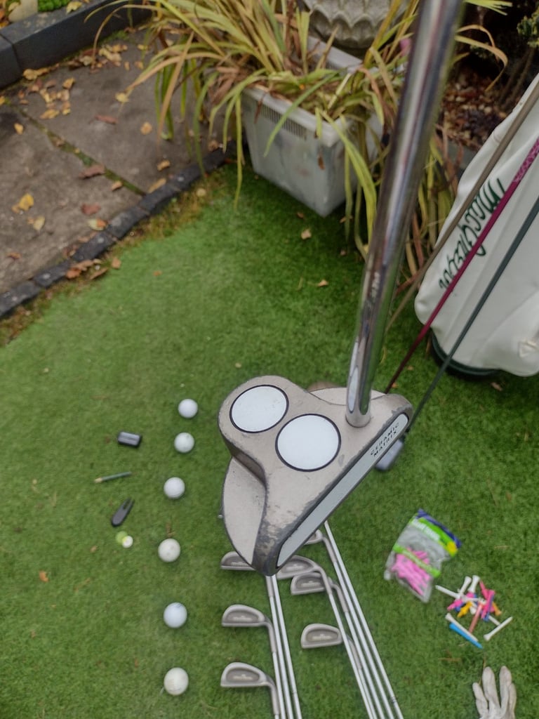 FULL SET LADIES MIZUNO MIX GOLF CLUBS + MACGREGOR GOLF BAG + FREE EXTRAS 