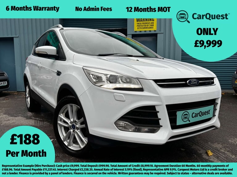 image for 2016 Ford Kuga 2.0 Kuga Titanium X TDCi 5dr SUV Diesel Manual