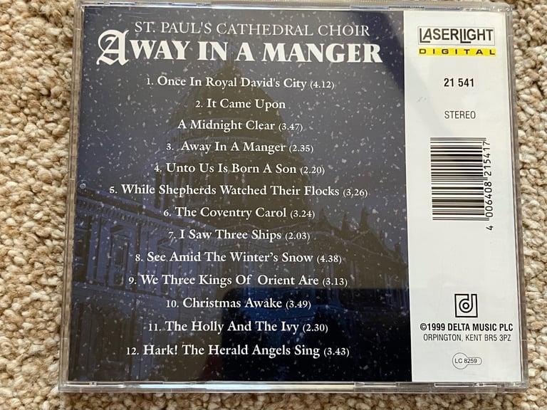 Christmas CD selection 