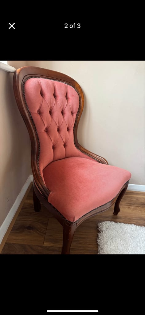 Antique style Victorian chair 