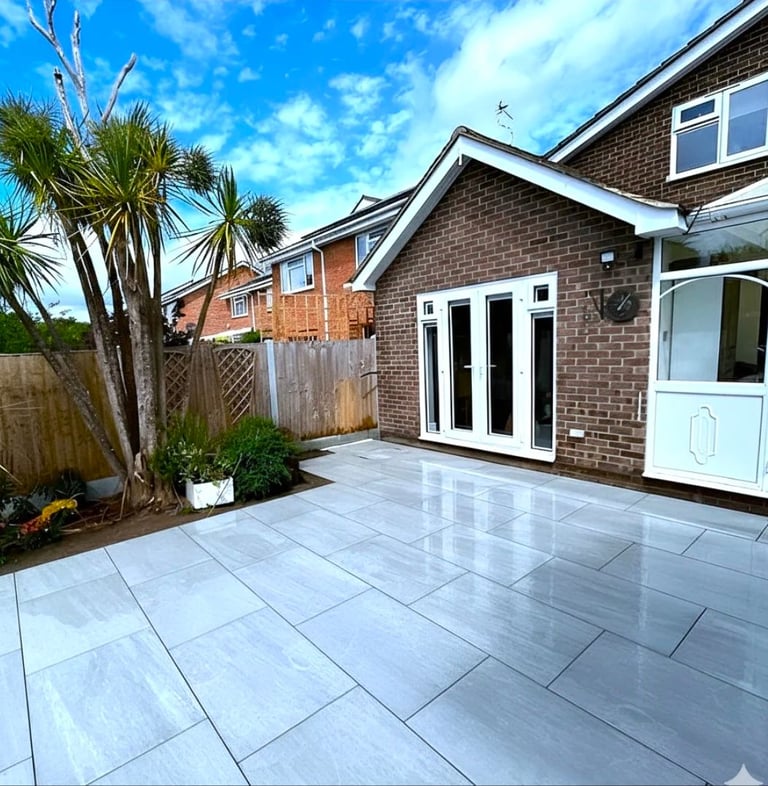 PORCELAIN 'STONE' PAVING - 20MM - KANDALA GREY - 600MM X 900MM (IND) (40 PCS/PACK)