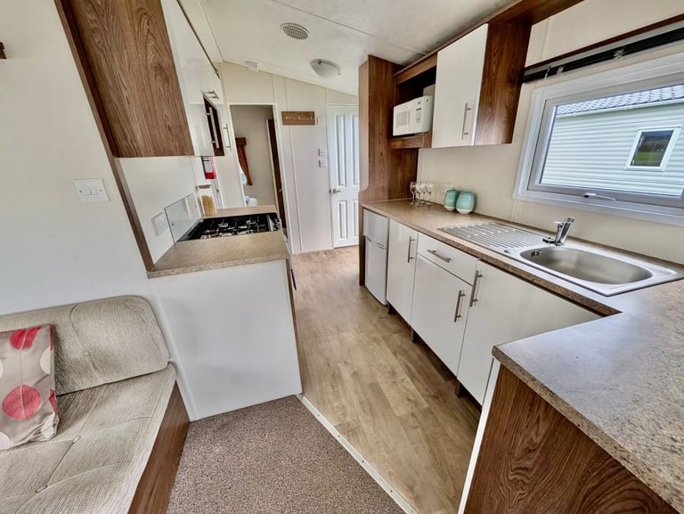 image for Holiday Home for Sale: Pre-Owned 28x12 Static Caravan at Aber Bay Holiday Park!