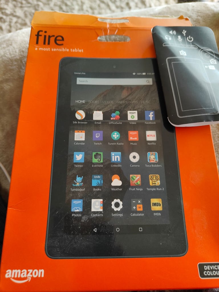image for Amazon fire tablet 5th generation 
