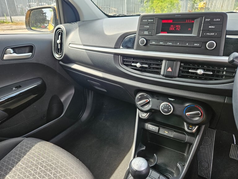 2023 73 Kia Picanto 1.0 2 5dr Yellow Damaged Salvage 