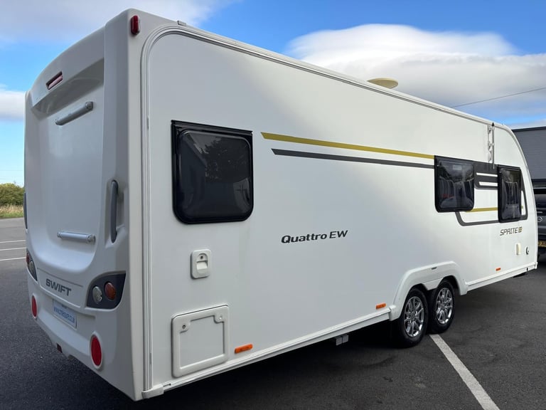 2016 SPRITE QUATTRO EW, 6 BERTH CARAVAN WITH L-SHAPED LOUNGE ...........NOW SOLD