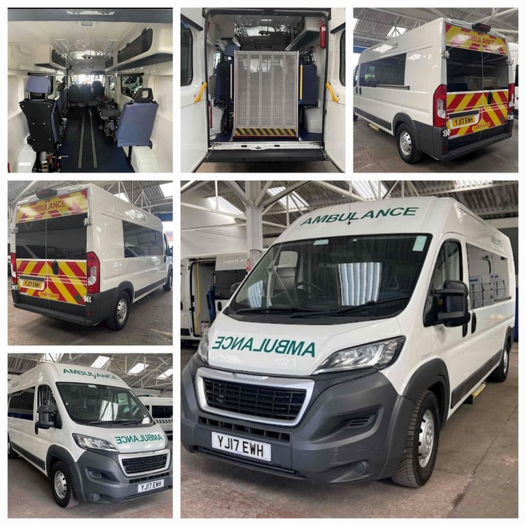 PTS Ambulance Peugeot Boxer 2.0 BlueHDi Euro 6 17 Reg
