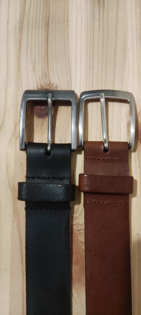 Set of 2 Leather Belts