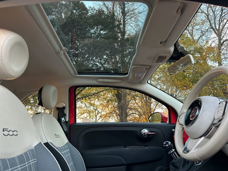 🚗 Fiat 500 Lounge 1.2 Petrol 2018 ULEZ ✅ Only 22,000 Miles | Excellent Condition MOT HISTORY 3DR