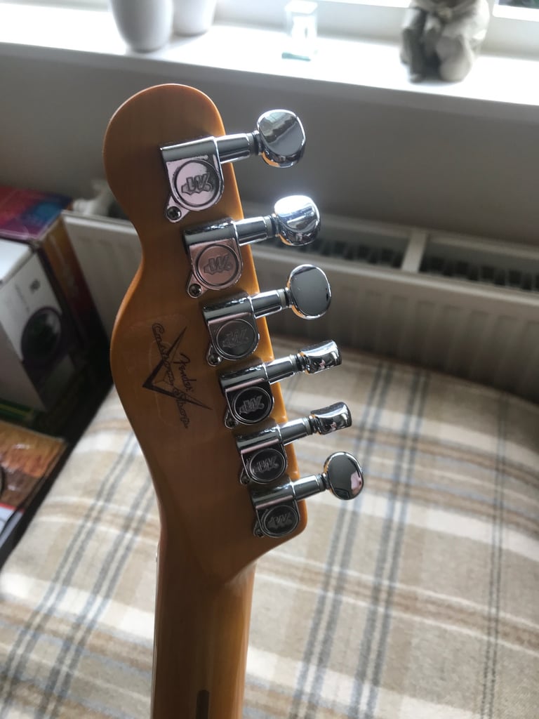Fender Tele/Jazzmaster style Custom Built guitar. Mint Condition.