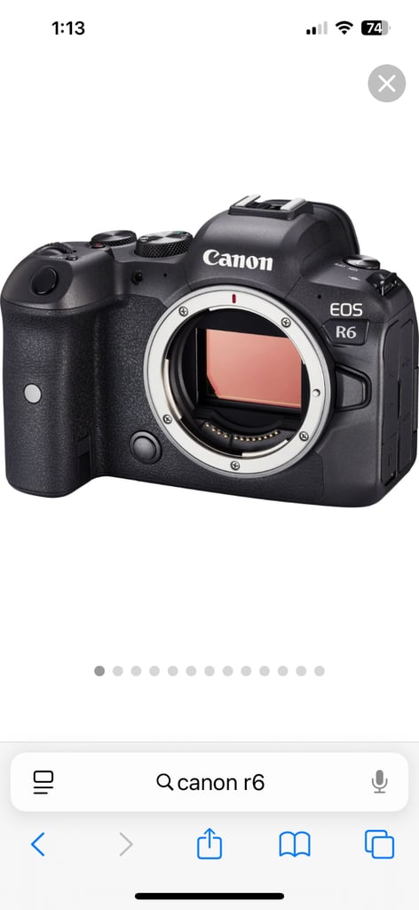 image for Canon r6 