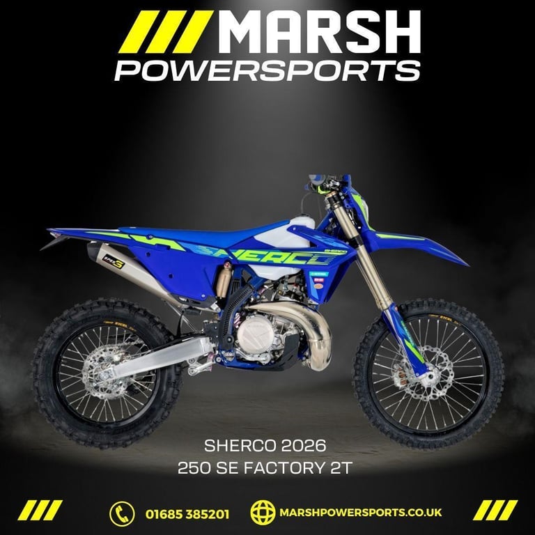 image for Sherco 250 SE Factory 2T 2026 - Sherco Main Dealer - RESERVE NOW!
