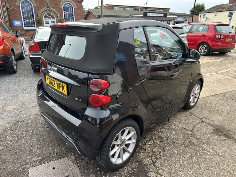 2013 smart fortwo Passion mhd 2dr Softouch Auto [2010] CONVERTIBLE PETROL Automatic