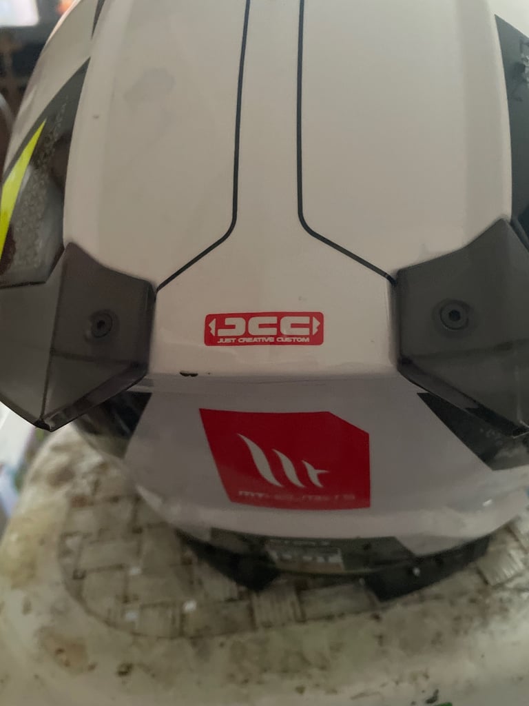 Brand-new motorbike helmet