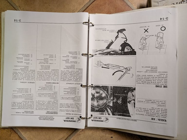 CBX1000 manual for sale.