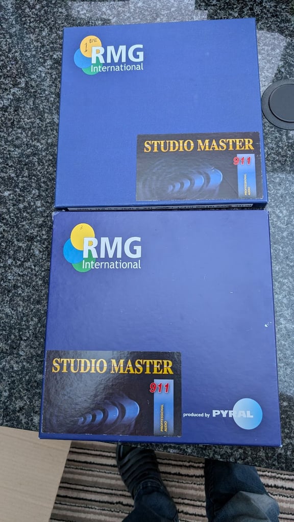 SOLD.   SOLD. Reel to Reel tapes on metal spools