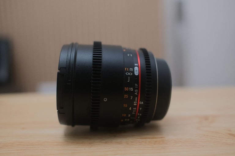 BMPCC 6K (EF) With Full Tilta Cage, Sigma 18-35mm, Samyang 85mm, V-Mount Battery & Tiffen ND Filter