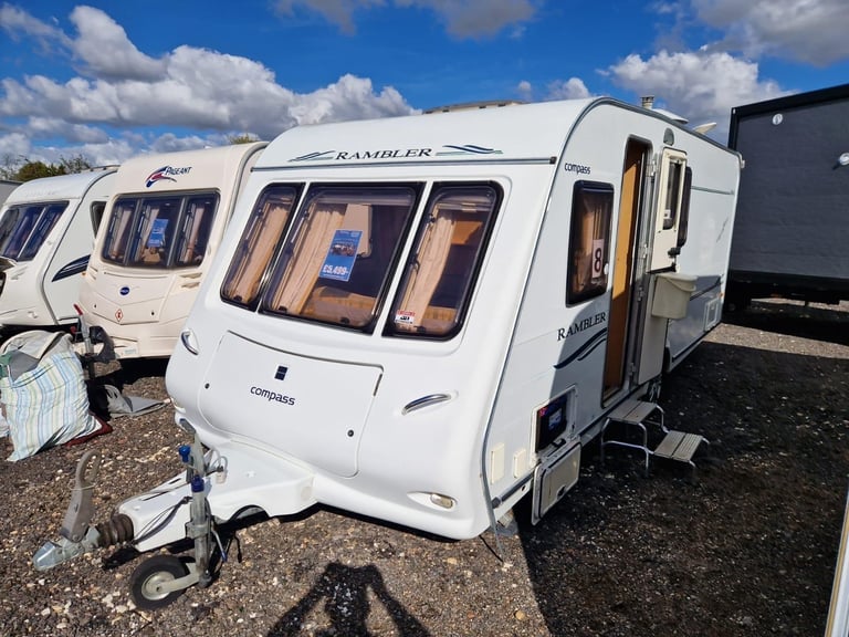 2006 Compass Rambler 18/4L Single axlle 4 Berth Motor Mover Fixed Bed L shape