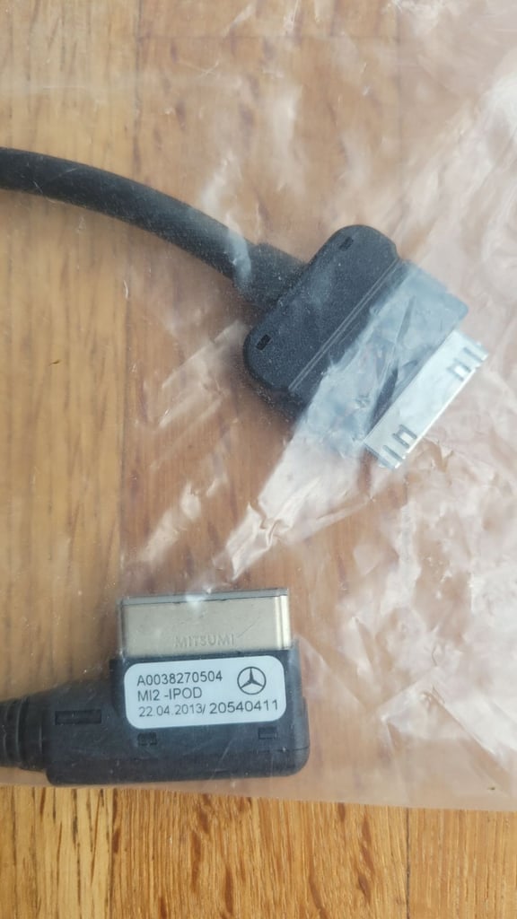 Mercedes Benz connecting cable.