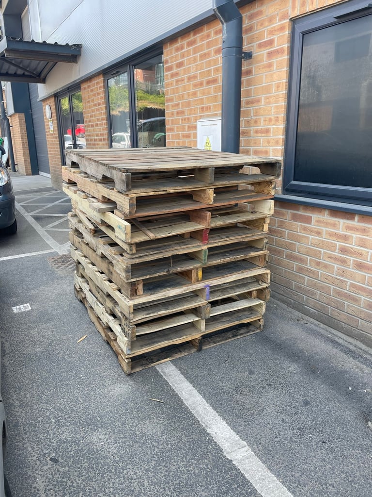 Free Wooden Pallets to collect from our Poole address.