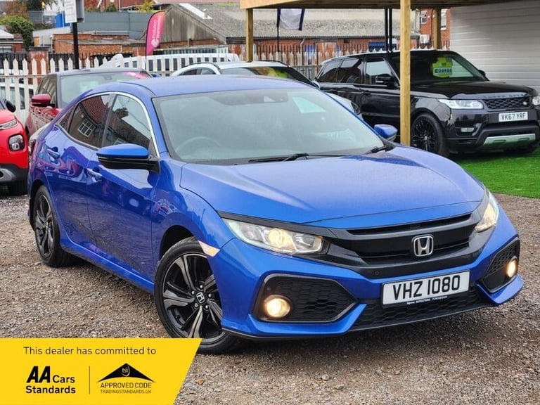 2017 Honda Civic 1.0 VTEC Turbo SR CVT Euro 6 (s/s) 5dr HATCHBACK Petrol Automatic