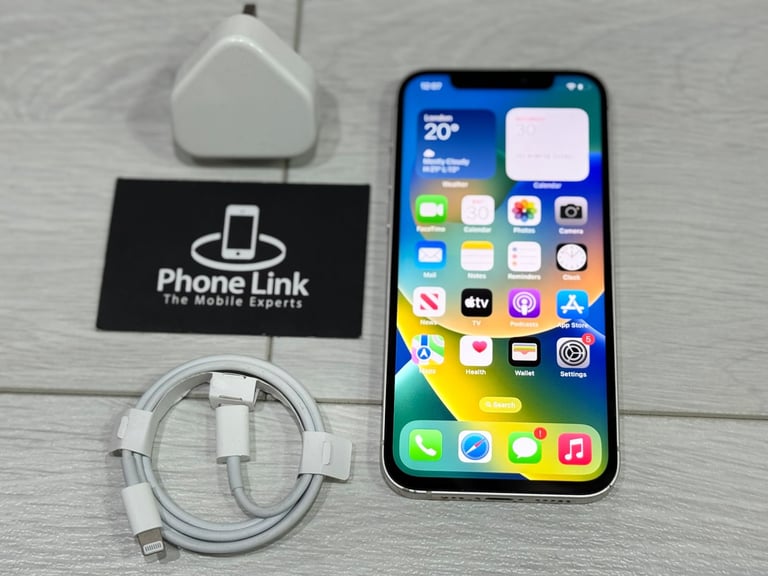 📱White Apple iPhone 12 64GB Unlocked All Networks 🔋 100% + Warranty 🍎 - P1005