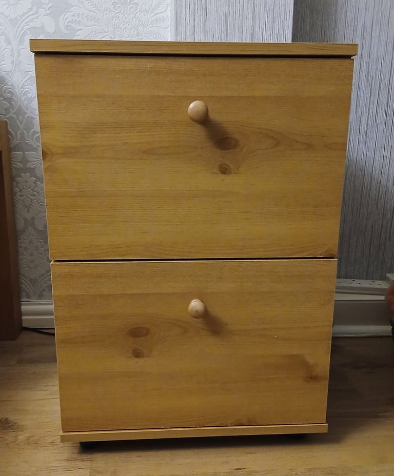 2 draw filing cabinet 