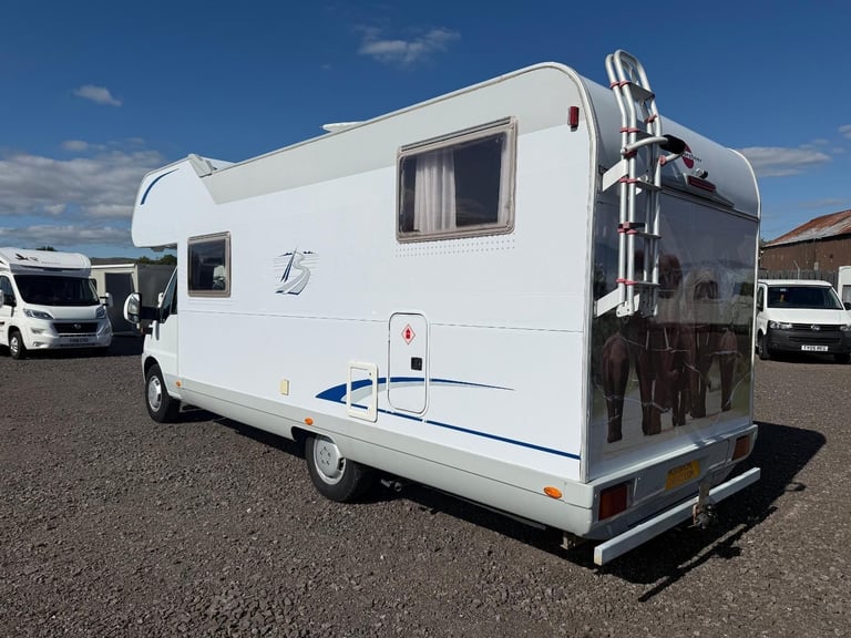 Burstner A647 6 Berth Sports Garage Fixed Bed 2005 Motorhome For Sale 