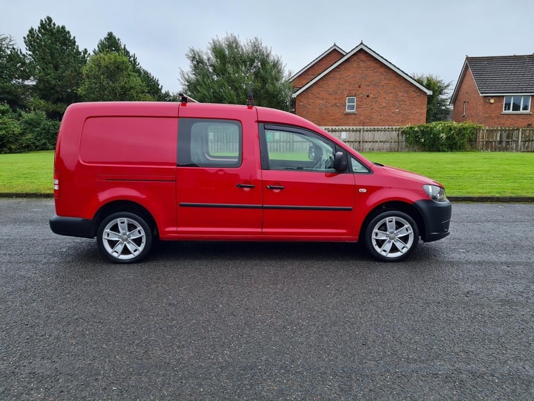 image for Factory Crew Van December 2014 Volkswagen Caddy Maxi Tdi Long Base Twin Side Loading Doors
