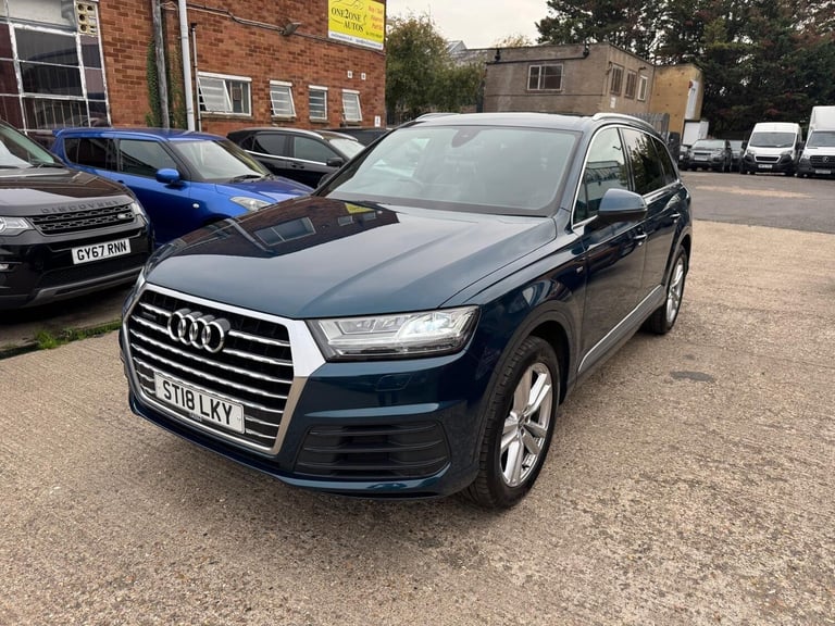 2018 Audi Q7 3.0 TDI V6 S line Tiptronic quattro Euro 6 (s/s) 5dr ESTATE Diesel Automatic