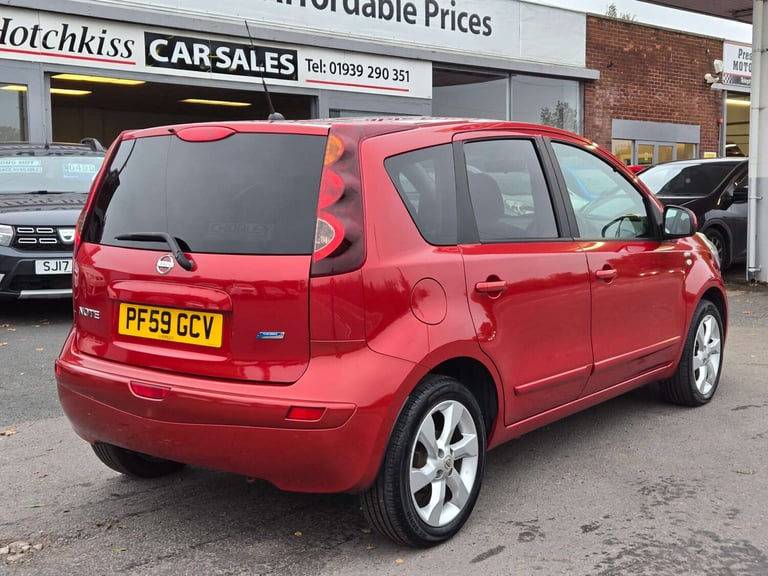 2010 Nissan Note 1.4 Note N-Tec 5dr MPV Petrol Manual
