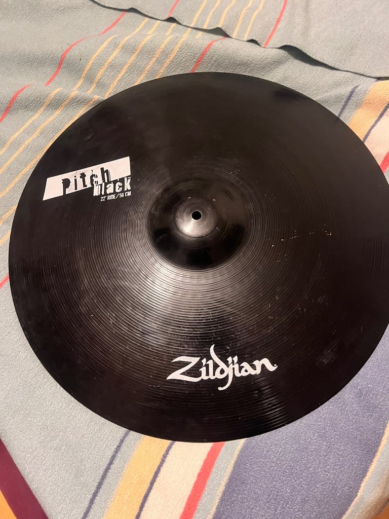image for Zildjian Pitch Black 22 inch ride cymbal