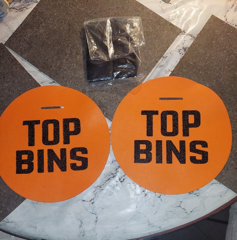 Football Shooting TARGET PRACTICE 'Top Bins'