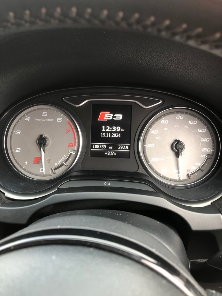 13 PLATE AUDI A3 8V S-LINE 2.0 TDI … REAR SPEC ….FULL (S3 REPLICA) REMAPPED £20 ROAD TAX