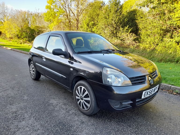 2008 RENAULT CLIO 1.2 PETROL MANUAL ULEZ COMPLIANT LOW MILEAGE CHEAP CAR