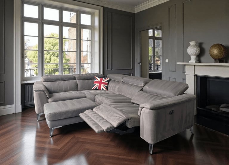 DFS Tahiti Corner Sofa Power Recliner (FREE DELIVERY)