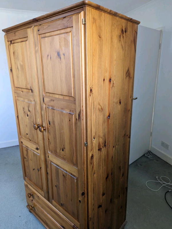 Mid pine wardrobe - free on collection