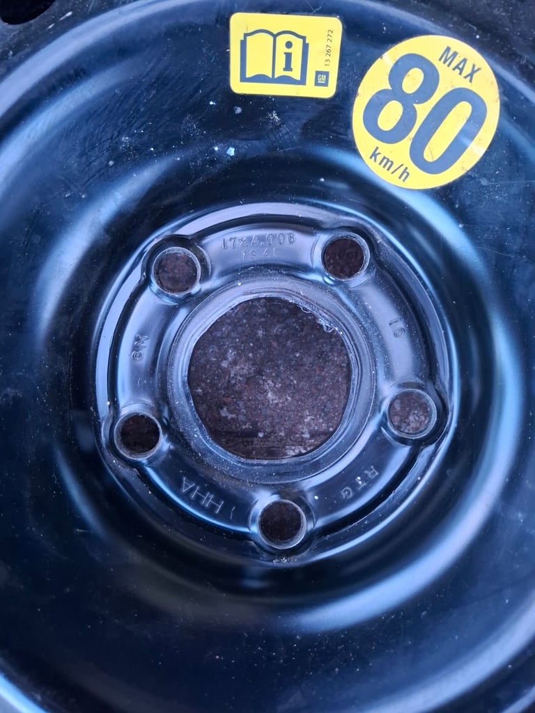 Space Saver Spare Wheel 125/70/17