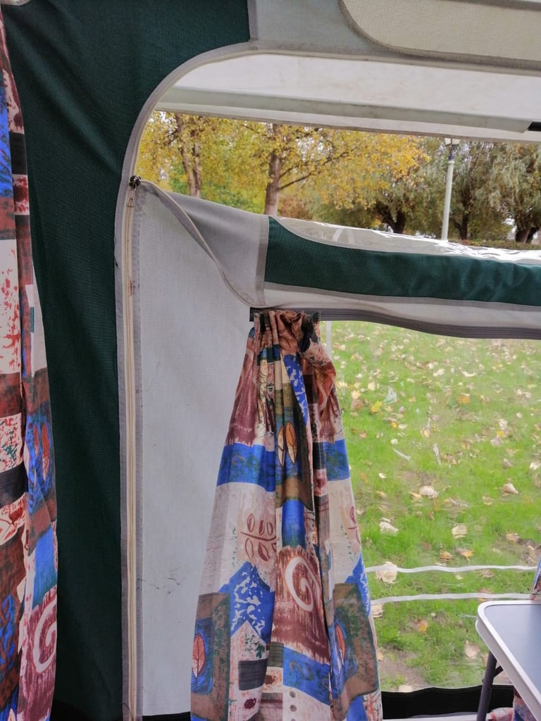 Caravan awning 