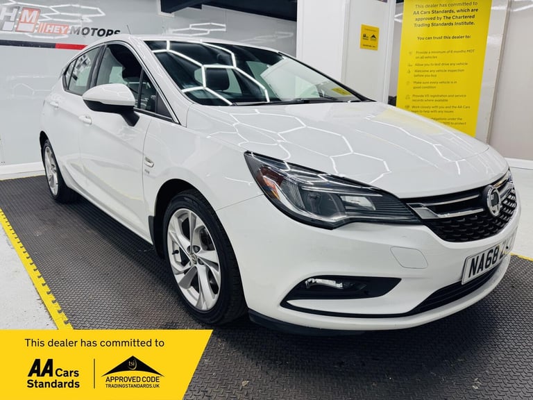 2018 Vauxhall Astra 1.6 CDTi BlueInjection SRi Euro 6 (s/s) 5dr HATCHBACK Diesel Manual