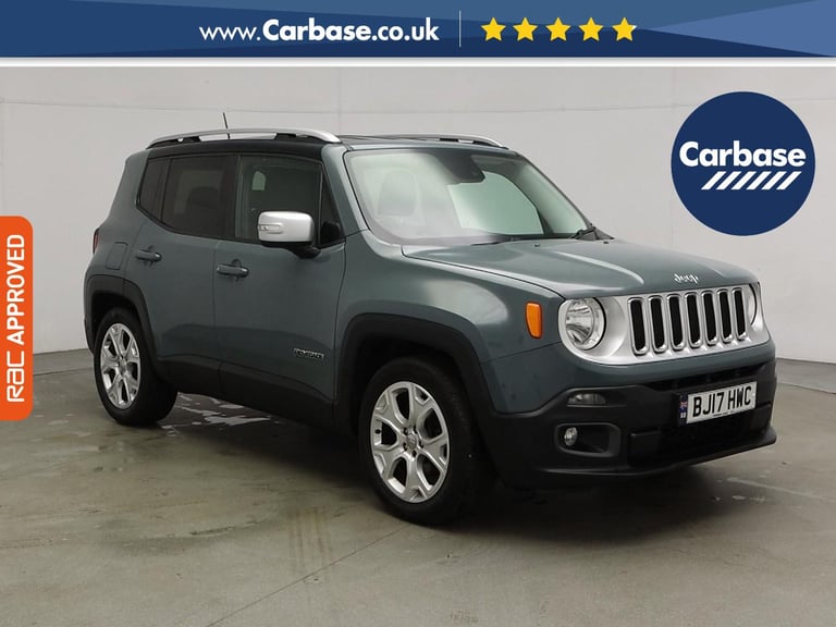image for 2017 Jeep Renegade 1.4T MultiAirII Limited SUV 5dr Petrol Manual Euro 6 (s/s) (140 ps) SUV PETROL...