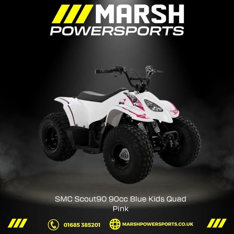 SMC Scout 90 Childs Quad 2 Years Warranty-Nil Deposit Finance Available