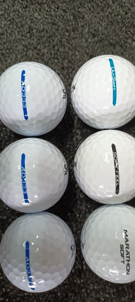 Superb Range of top name brand golf balls * 2 Dozen from only £10 Titleist, Callaway, T/Made, Srixon