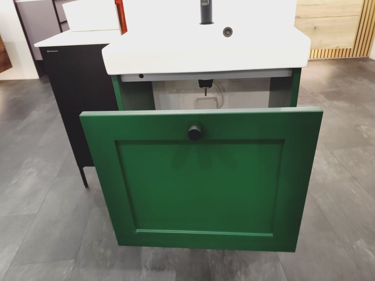 Dansani YOU! Classic 50cm Vanity Set Green *Manufacturers Ex-display* RRP £1907