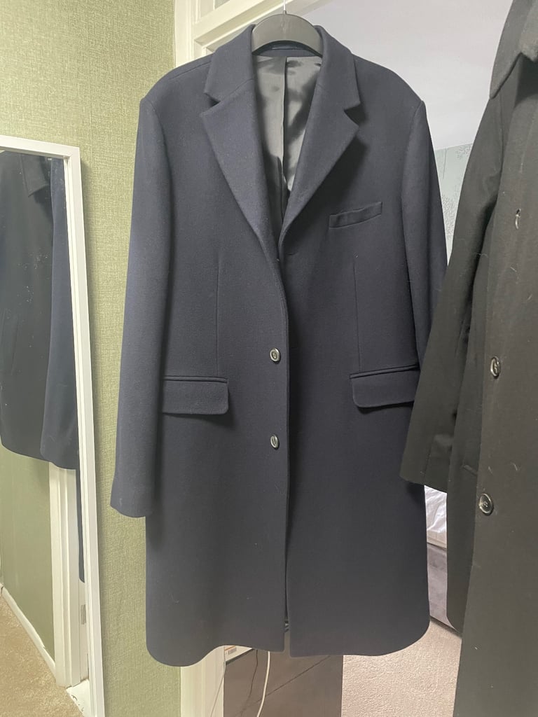 Jaegar Navy Blue Man’s Full length Coat