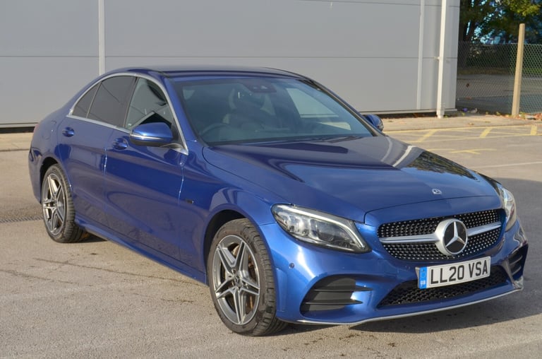 2020 Mercedes-Benz C Class C300e AMG Line Edition 4dr 9G-Tronic SALOON Petrol Parallel Phev Autom...