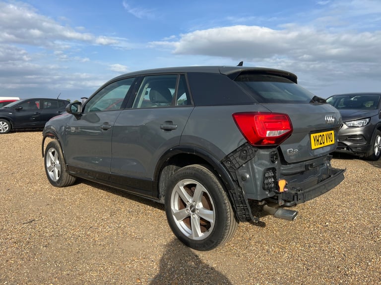2020 AUDI Q2 SPORT GREY EURO 6 LOGBOOK SALVAGE DAMAGED REPAIR CAT S SUV DIESEL