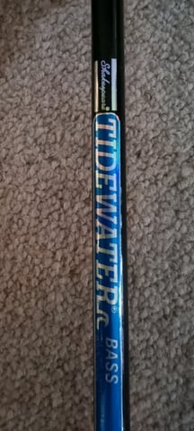 Shakespeare Tidewater Bass Model fishing rod