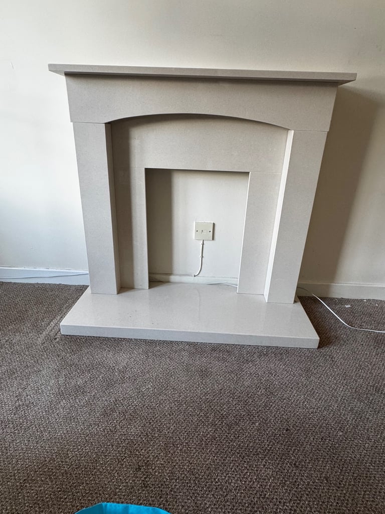 image for Marble fire surround 