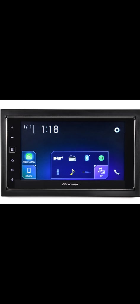 Pioneer SPG DA130DAB Apple CarPlay touchscreen 