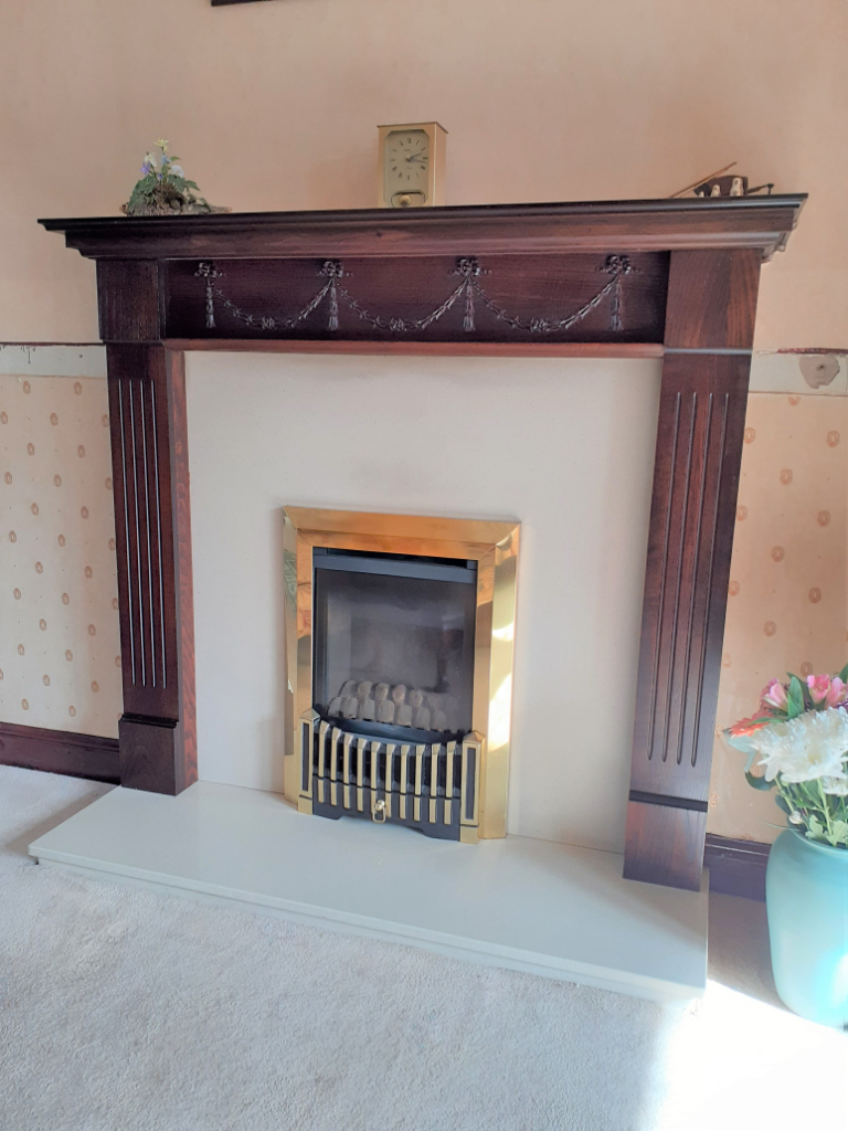 Fire surround and hearth